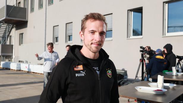 Christopher Dibon geht in seinem neuen Job bei Rapid auf