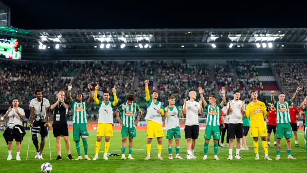 FUSSBALL/CONFERENCE LEAGUE/QUALIFIKATION/PLAY-OFF/RÜCKSPIEL: SK RAPID - GYÖRI ETO FC