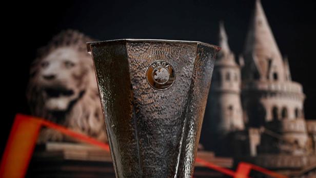 Die Europa-League-Trophäe