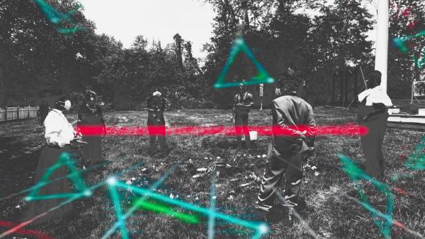 Black Quantum Futurism, Write No History (Videostill), 2021, courtesy Black Quantum Futurism