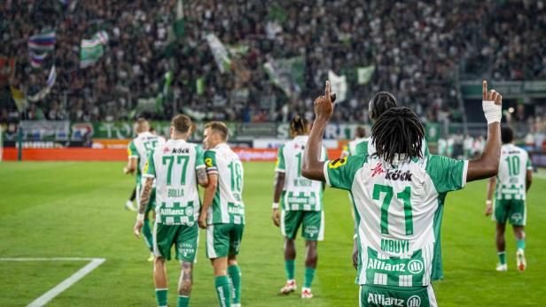 Millionenmann Mbuyi beim 2:0 gegen Györ