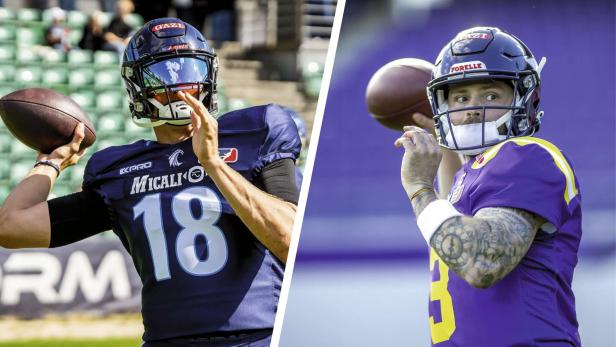 Top-Quarterbacks: Jadrian Clark (Nordic Storm) und Ben Holmes (Vikings)