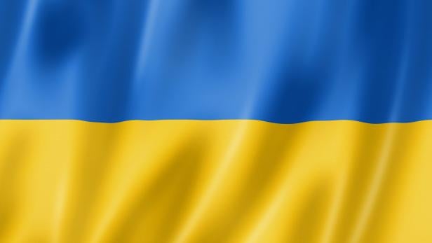 Ukrainische Flagge