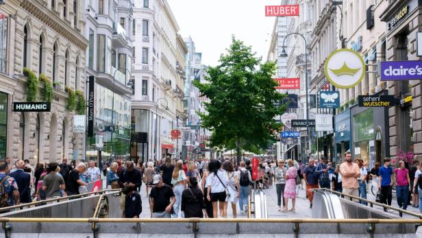 ++ THEMENBILD ++ TOURISMUS / WIEN / REISEN / MENSCHEN / TOURISTEN / EINKAUFEN