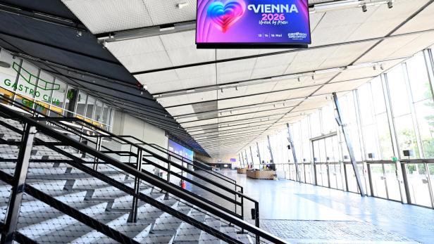 Die Wiener Stadthalle, in der der Song Contest ESC 2026 stattfinden wird