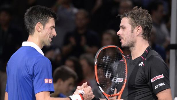 Novak Djokovic besiegte Stan Wawrinka.
