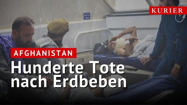 Schweres Erdbeben in Afghanistan: Hunderte Tote gemeldet