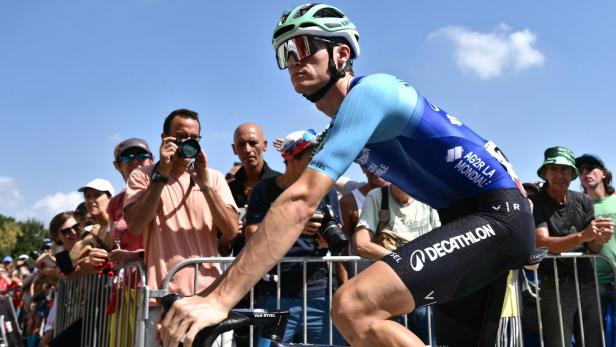 CYCLING-ITA-ESP-VUELTA Felix Gall liegt bei der Vuelta im Gesamtklassement an fünfter Stelle