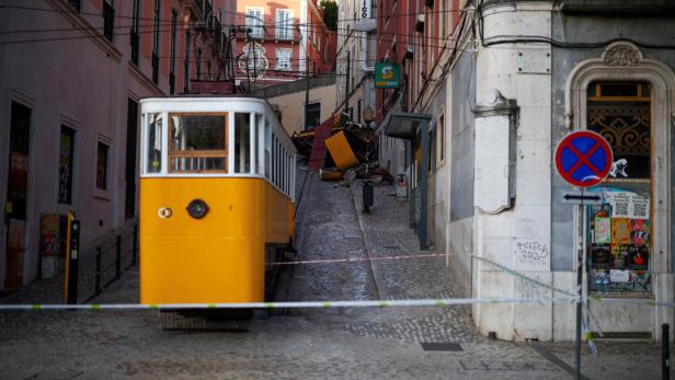 Standseilbahn in Lissabon nach Unglück