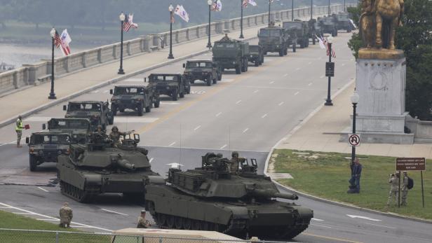 US Armys 250th birthday celebration in Washington DC
