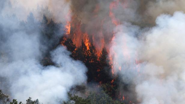 SPAIN-WILDFIRE-WEATHER-CLIMATE