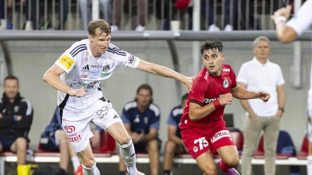 Fußballer Loizou (rechts im Bild) eliminierte mit Nikosia den WAC