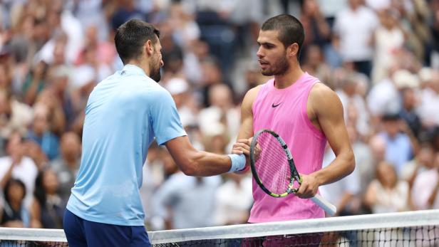 Alcaraz erreicht mit Sieg über Djokovic US-Open-Endspiel