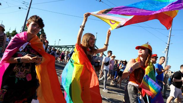 FILE PHOTO: The Budapest Pride March FILE PHOTO: The Budapest Pride March