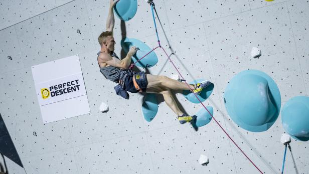 Jakob Schubert kletterte beim Weltcup in Koper auf den fünften Platz