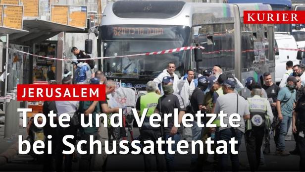 Jerusalem: Tote und Verletzte nach Schussattentat