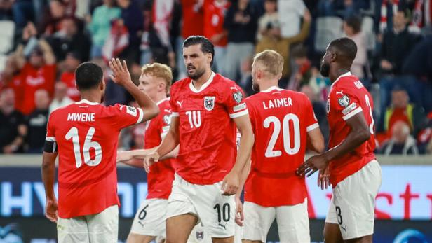 Österreich beim 1:0 gegen Zypern