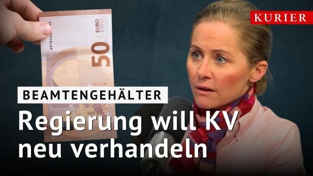 Beamtengehälter: Regierung will KV neu verhandeln