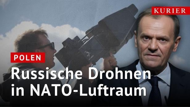 Russische Drohnen abgeschossen: Polen fordert NATO-Konsultationen