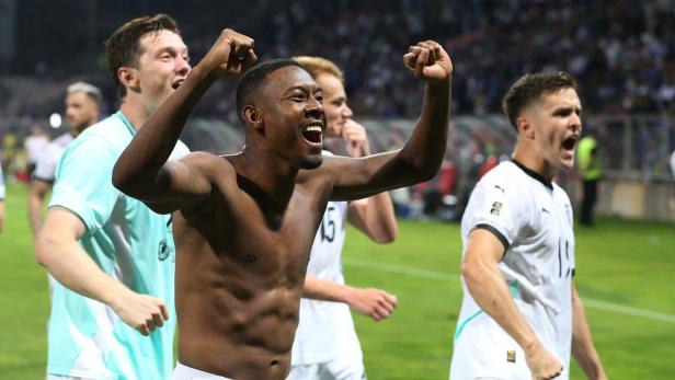 Gregoritsch, Alaba und Baumgartner feierten mit den Fans