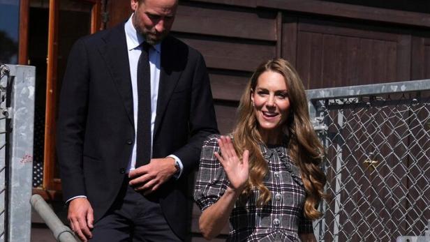 Prinzessin Kate und Prinz William beim Besuch der Foundation of the Women's Institute nahe London.