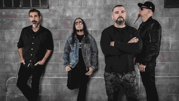 System Of A Down Bandfoto