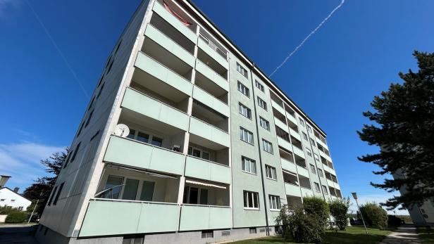 Ein typischer Gemeindebau in Wiener Neustadt.
