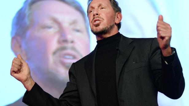 COMBO-US-BUSINESS-WEALTH-ELLISON Larry Ellison: Milliarden mit Software, Rechenzentren und Trump