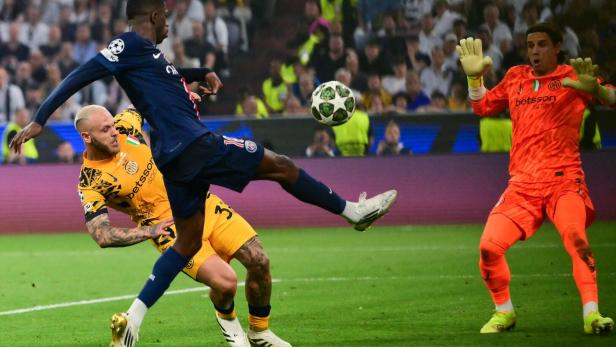 UEFA Champions League-Finale mit einem groß aufspielenden Ousmane Dembele