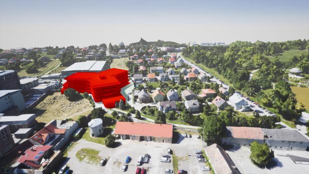 Geplante neue Psychiatrie des KH Eisenstadt