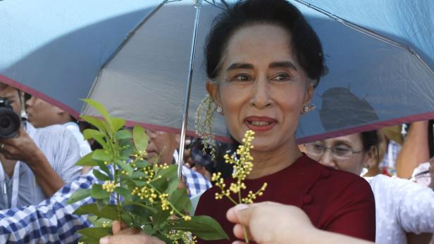 Hoffnungsträgerin Aung San Suu Kyi