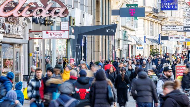 ++ THEMENBILD ++  WIEN - 4. EINKAUFSSAMSTAG IM ADVENT/HANDEL/TOURISMUS