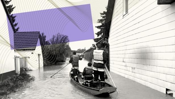 Symbolbild für das Hochwasser in NÖ im September 2024