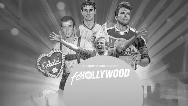 Plakat „FC Hollywood - Der FC Bayern und die verrückten 90er“