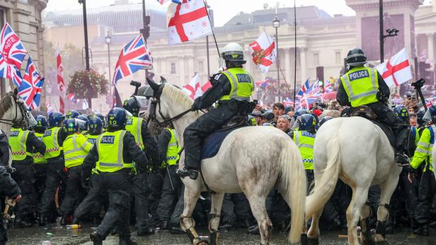 'Unite the Kingdom' far-right rally in London