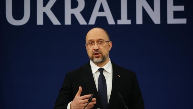 International Expert Conference on the Reconstruction of Ukraine Der ukrainische Verteidigungsminister Denys Schmyhal