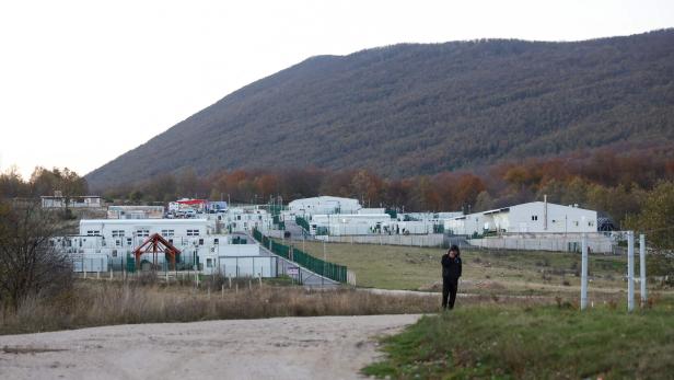 Das Flüchtlingscamp Lipa in Nordbosnien