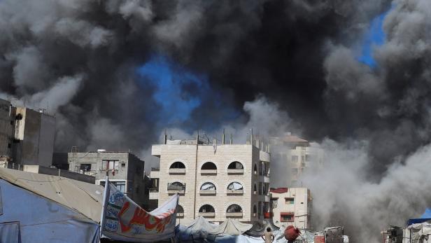Israeli strike hits evacuated residential building in Gaza City