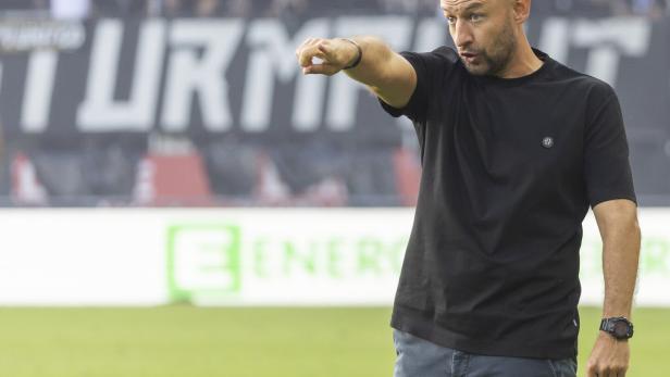 Scharfe Worte von Austria-Trainer Stephan Helm