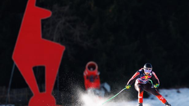 SKI-WELTCUP IN KITZBÜHEL - 2. ABFAHRTSTRAINING DER HERREN: ALEXANDER (CAN) Aufatmen bei den Klassikern wie bei der Streif