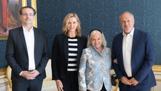 Gruppenbild von KURIER Romy 2025-Pressekonferenz