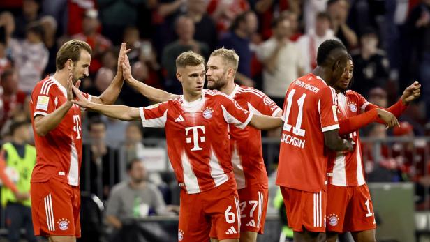 Bayern München im Jubel
