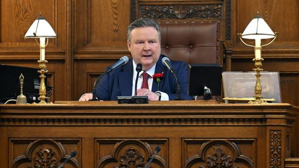 NACH WIEN-WAHL: KONSTITUIERENDE SITZUNGEN DES GEMEINDERATS UND LANDTAGS: LUDWIG (SPÖ)