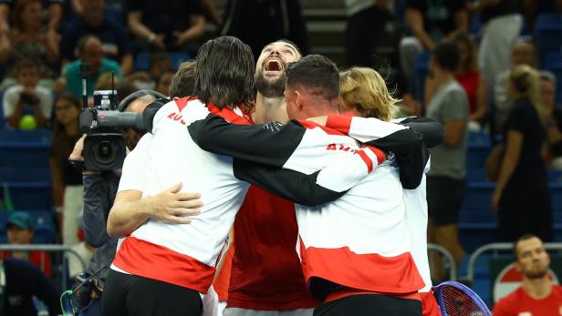 Österreichs Davis-Cup-Team spielt im Finale
