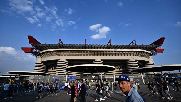 Das Giuseppe-Meazza-Stadion in Mailand
