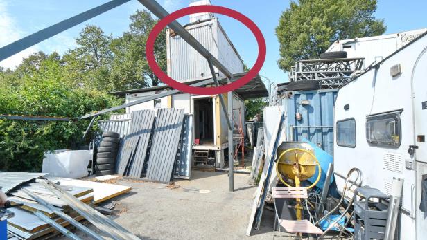 Verdacht auf Vergewaltigung in Container