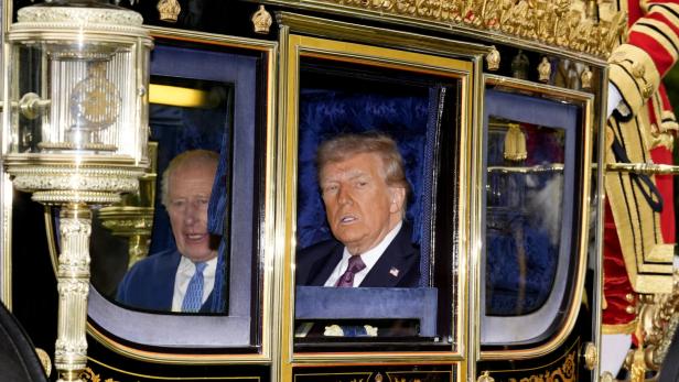 U.S. President Trump makes second state visit to Britain