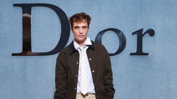 Robert Pattinson bei der Dior Homme Photocall während der Paris Fashion Week Frühjahr/Sommer 2026.