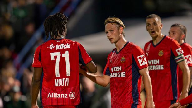 Matchwinner Gulliksen traf doppelt für Rapid