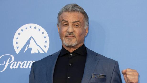 Sylvester Stallone bei einem Pressetermin